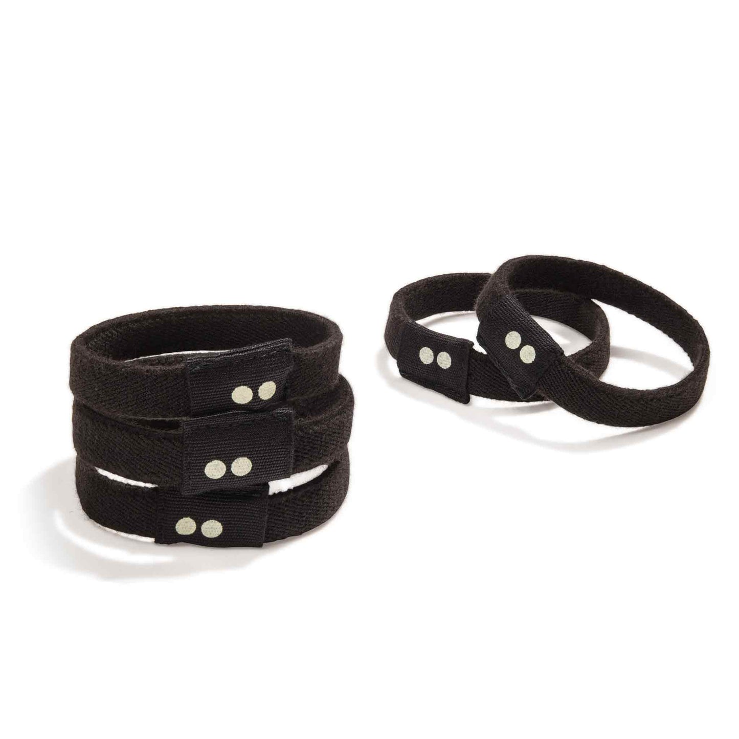 Hair Ties, Plastic-Free, Black