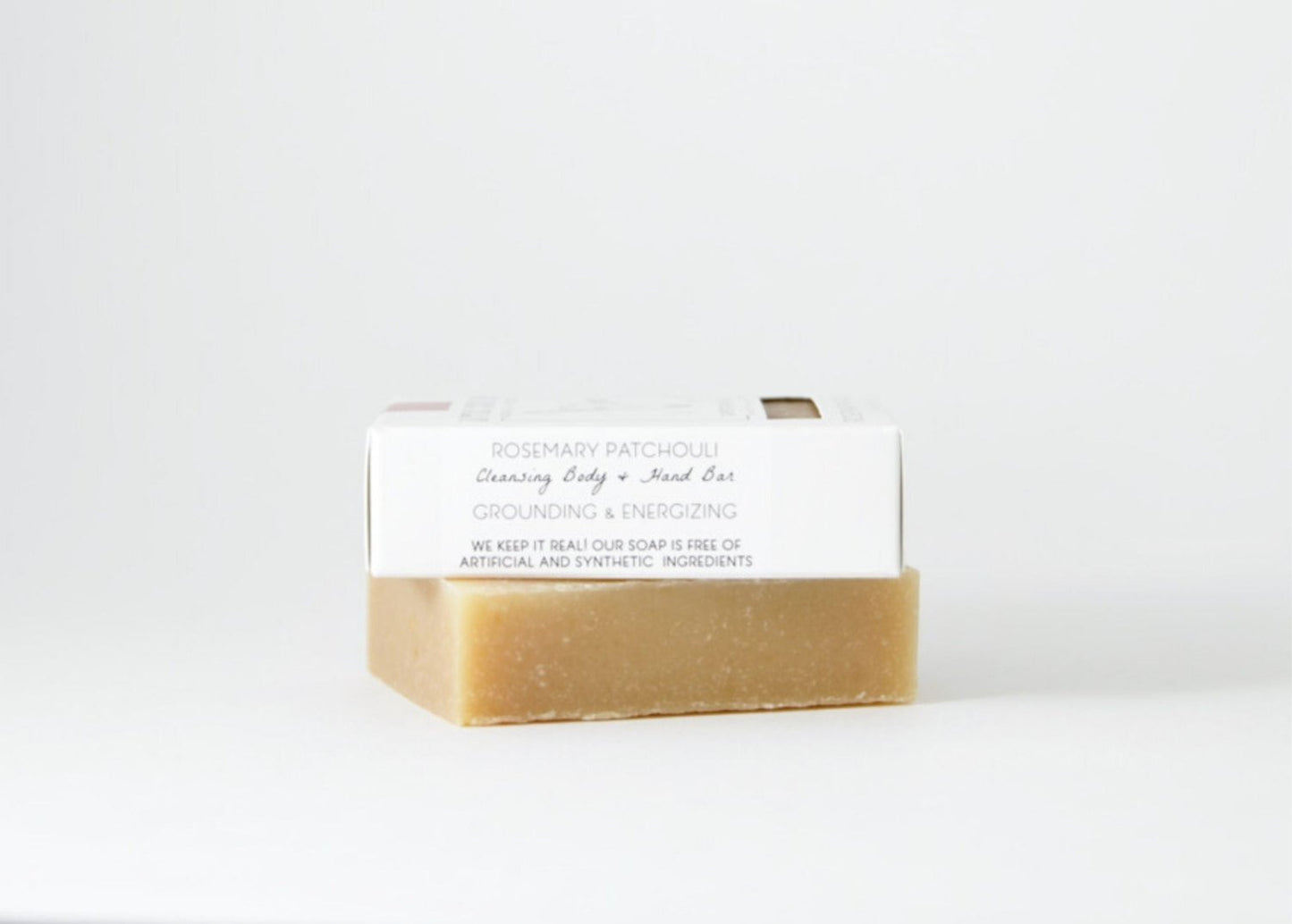 Rosemary Patchouli Bar Soap - Grounding & Energizing