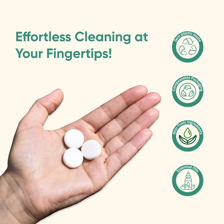 Eco-Friendly All-Purpose Cleaner Refill Tablets