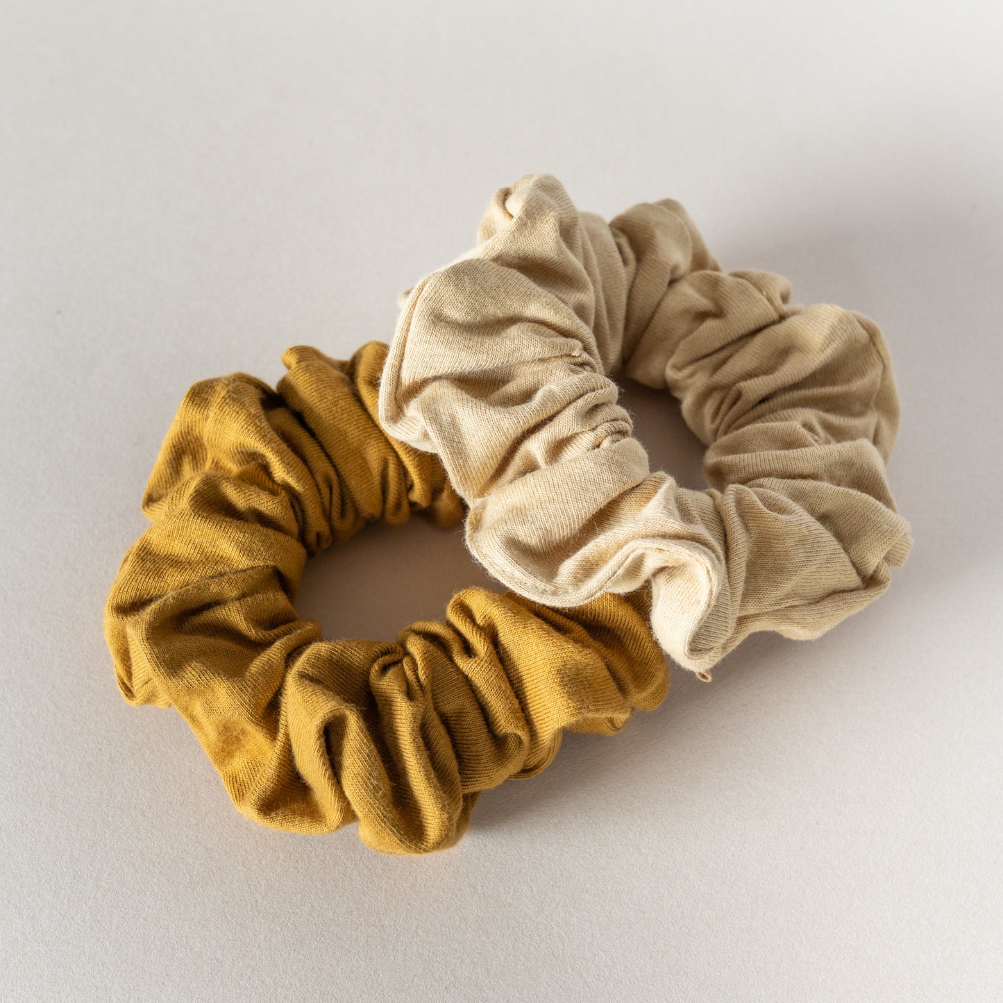 Scrunchie, Plastic Free, Gold Sand