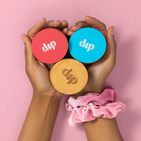 Blue Mini Bamboo Travel Case w/ Coaster