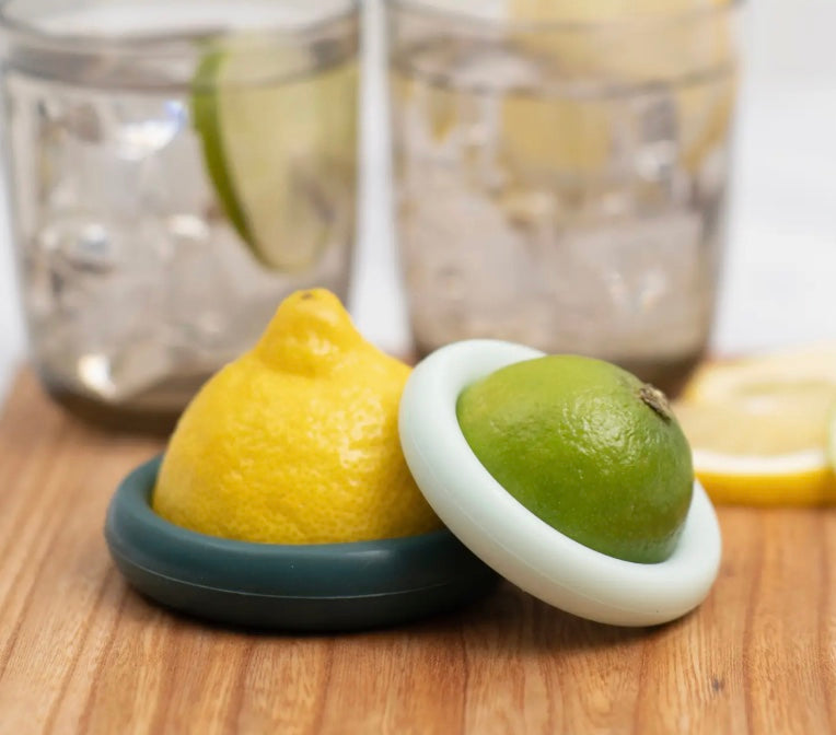 Reusable Silicone Citrus Savers - Forest Mint