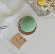 Konjac Sponge, Green Tea