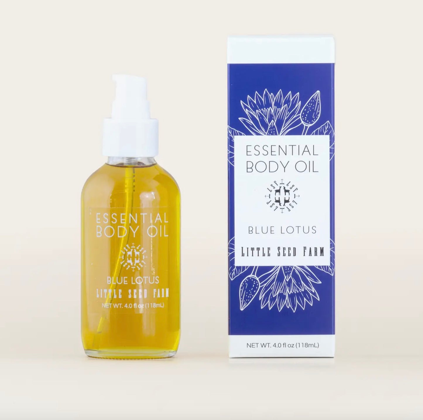 Blue Lotus Essential Body Oil - 4oz