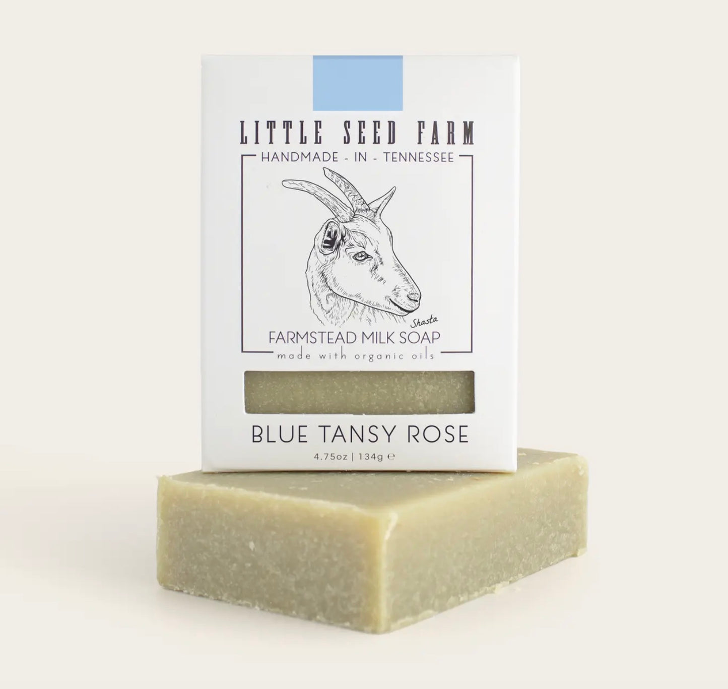 Blue Tansy Rose Bar Soap - Soothing and Hydrating
