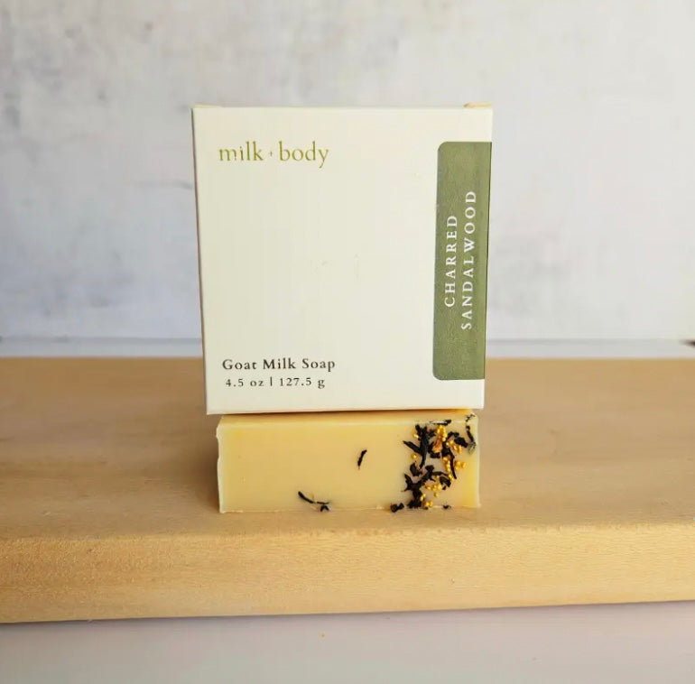 Charred Sandalwood Goat Milk Soap