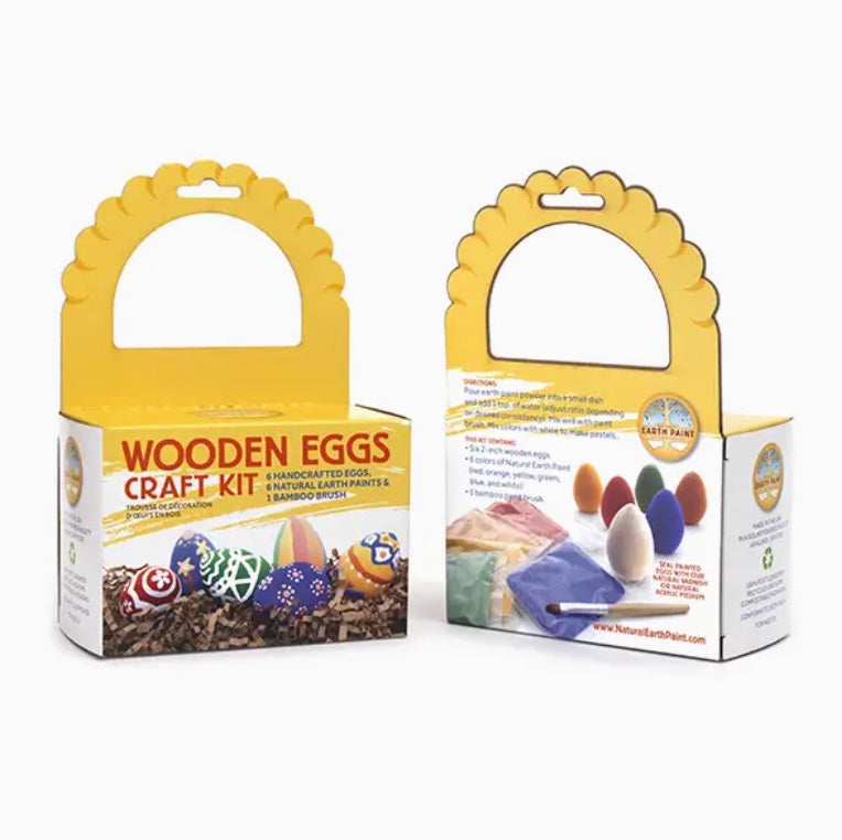 Wooden Eggs Craft Kit
