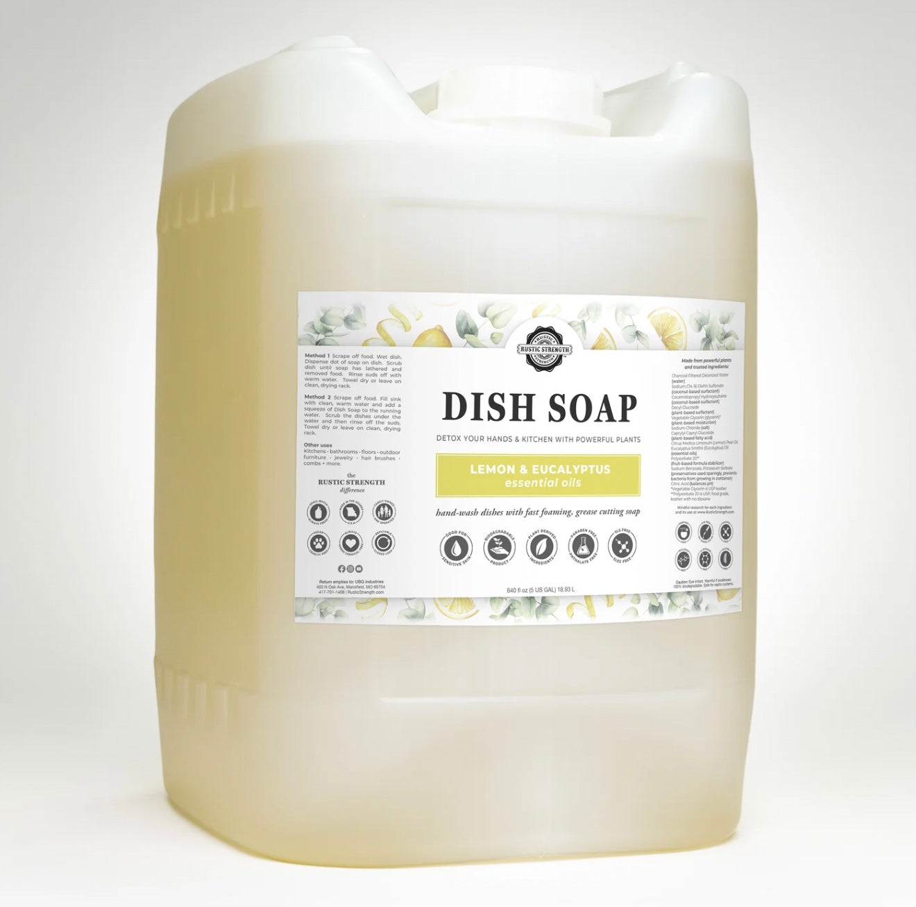 Dish Soap, Lemon & Eucalyptus (688)