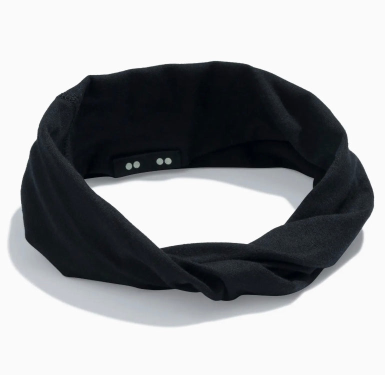 Headband, Organic Twist, Jet Black