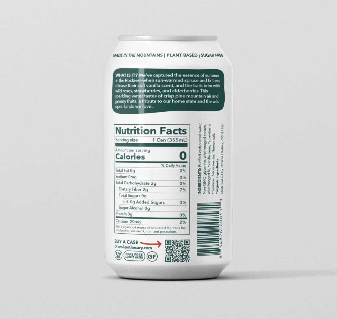 Colorado Summer Sparkling Water