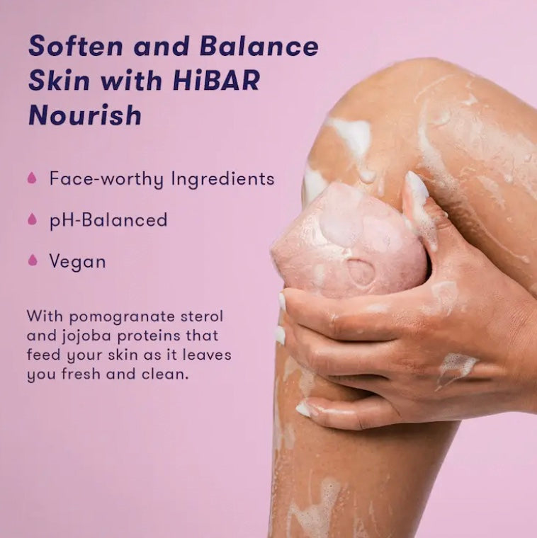 Soap-Free Body Wash Bar, HiBar, Nourish