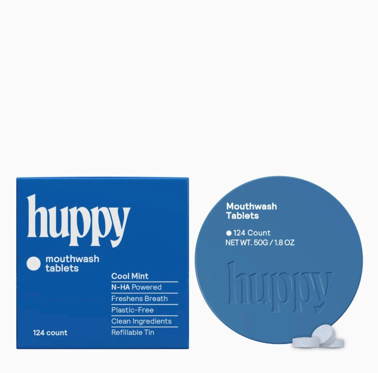 Mouthwash Tablets + Tin, Cool Mint