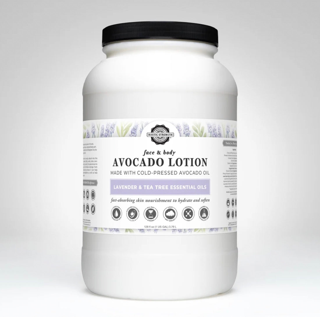 Avocado Lotion for Face & Body | Lavender and Tea Tree (597)
