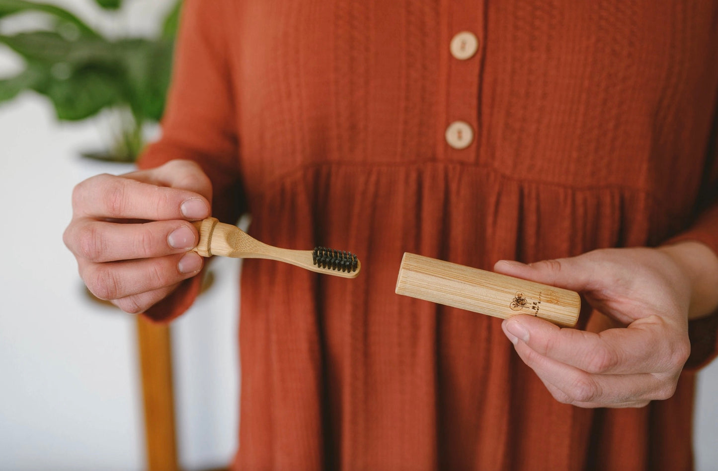 Bamboo Travel Toothbrush