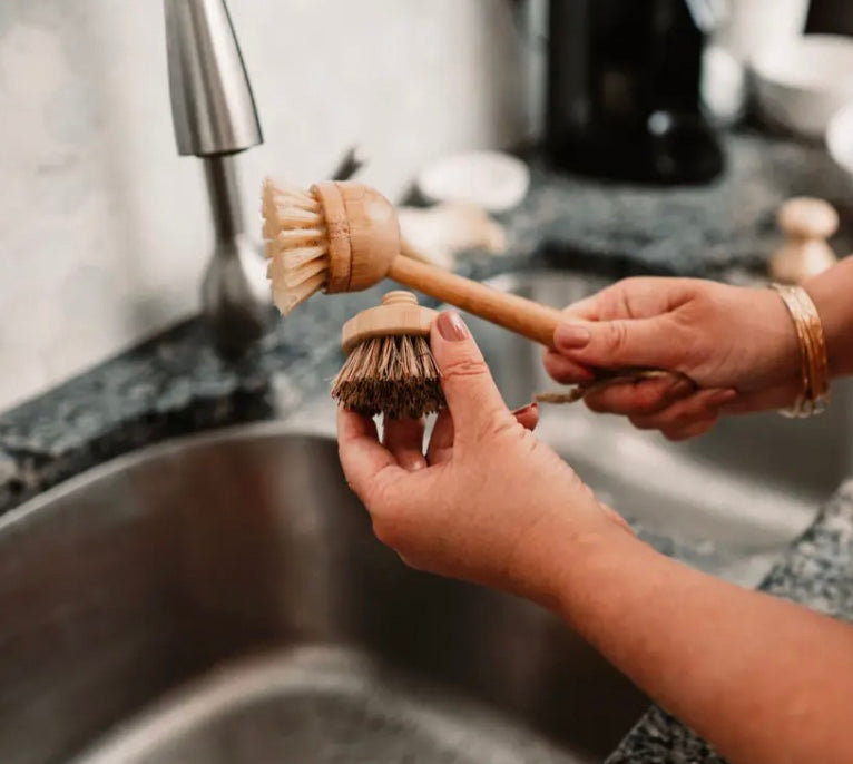 Dish Brush, Bamboo and Coconut LH