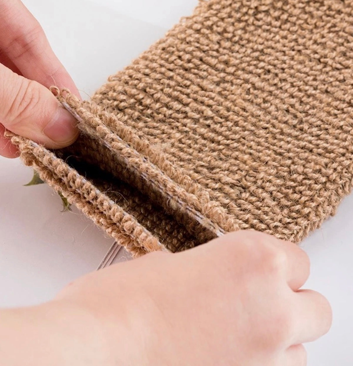 Bath Hemp Fiber Body Exfoliating Scrubber