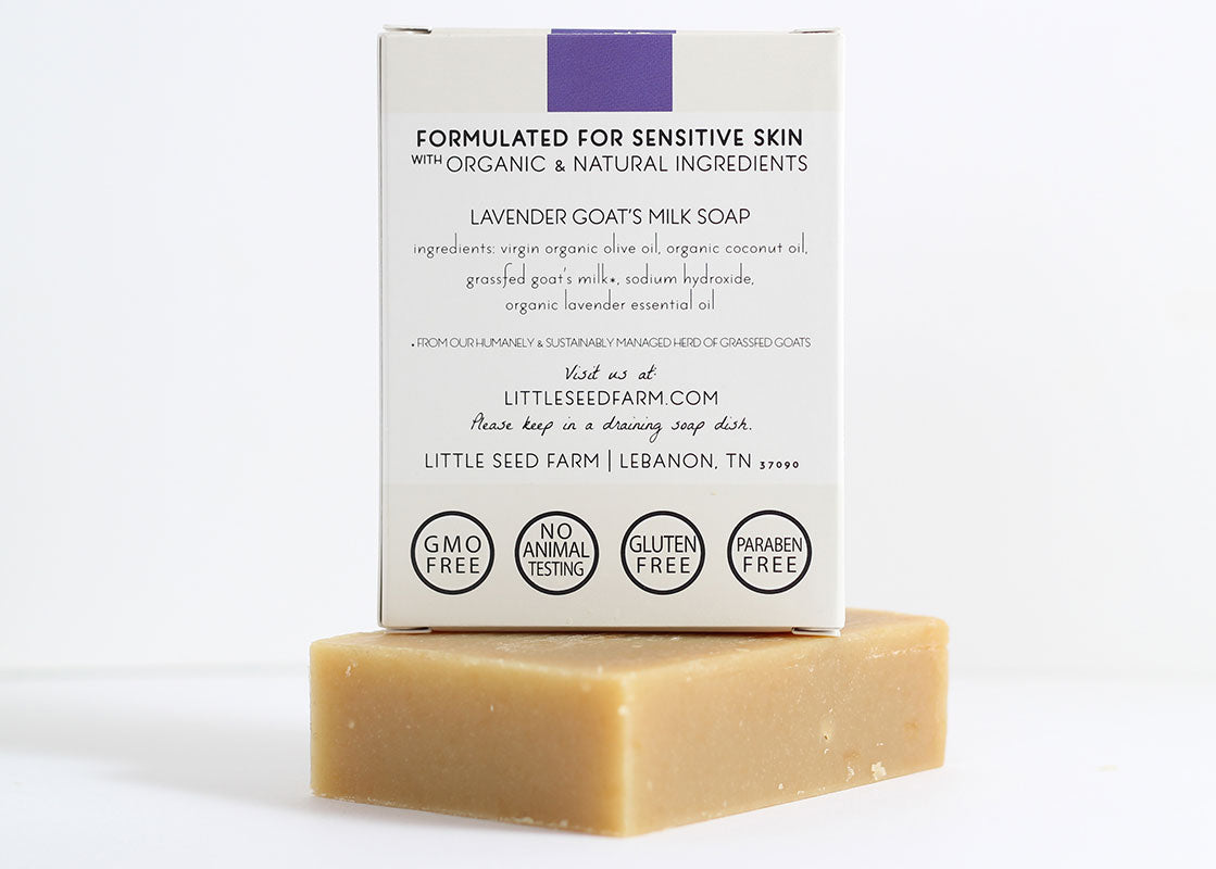 Lavender Bar Soap - Calming and Aromatherapeutic Facial & Body Cleansing Bar