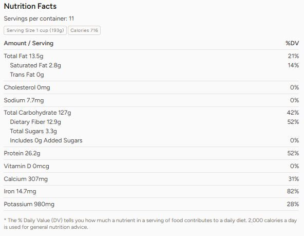 Amaranth, Organic (865)