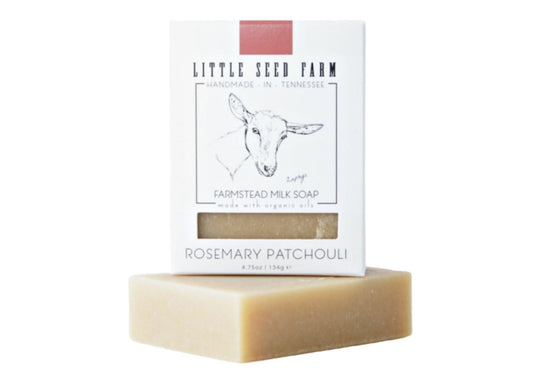 Rosemary Patchouli Bar Soap - Grounding & Energizing