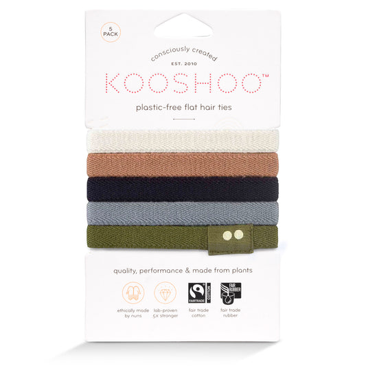 Hair Ties, Plastic-Free, Classics