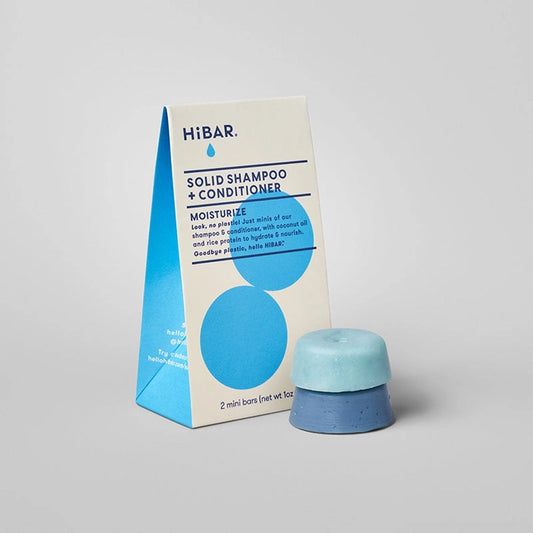 Shampoo and Conditioner Set, HiBar, Moisturizing