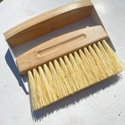 Bamboo Brush & Dustpan
