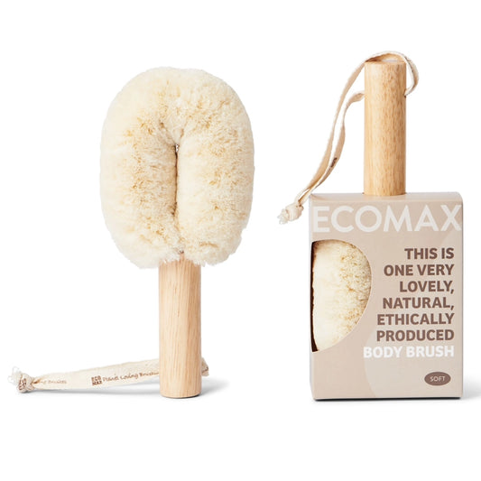 Spa Body Brush, Soft Jute
