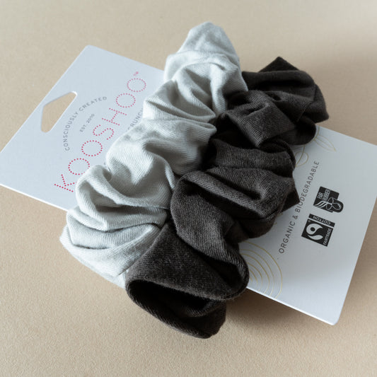 Scrunchie, Plastic Free, Moon Shadow