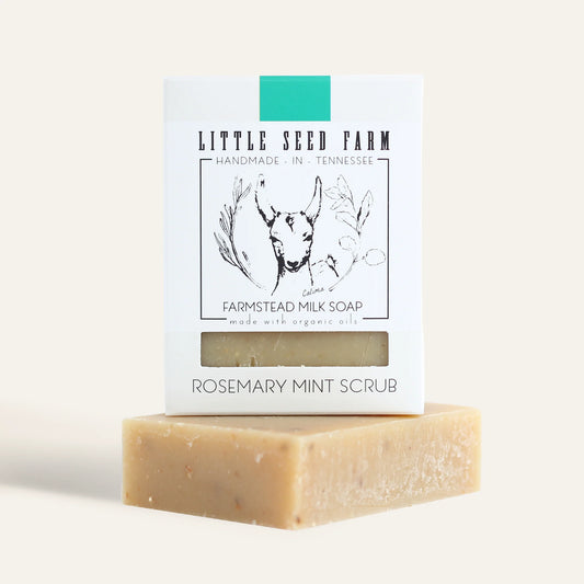 Rosemary Mint Bar Soap - Exfoliating & Energizing