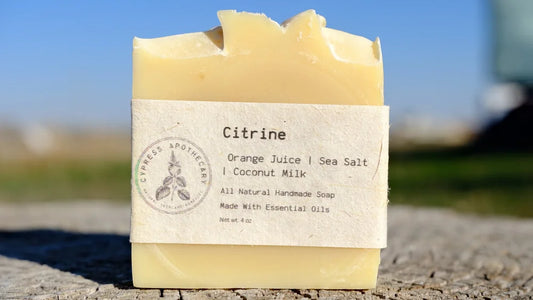 Cypress Apothecary Soap, Citrine