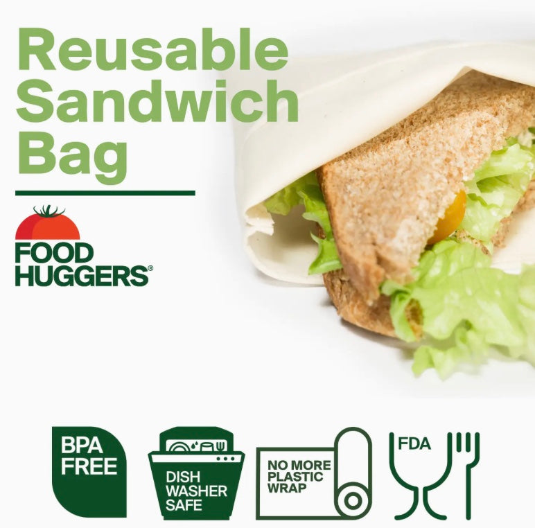 Food Huggers, Reusable Sandwich Bag