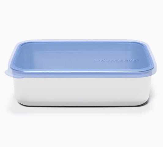 Rectangle Container w/ Cosmic Blue Silicone Lid - 45oz