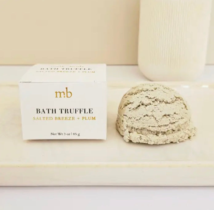 Bubble Bath Truffle, Salted Breeze + Plum