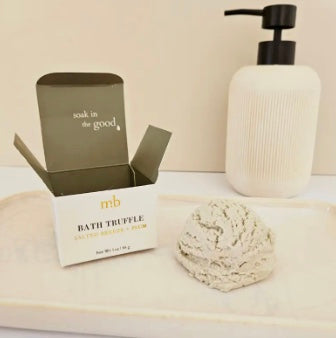 Bubble Bath Truffle, Salted Breeze + Plum