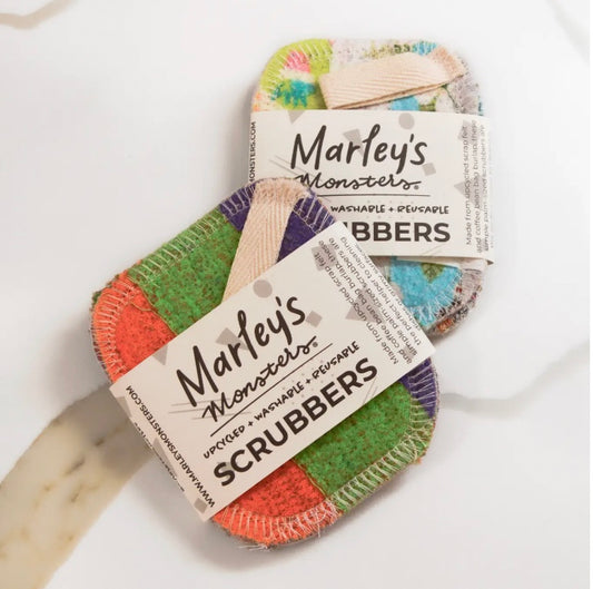 Scrap Felt Scrubber Set of 2