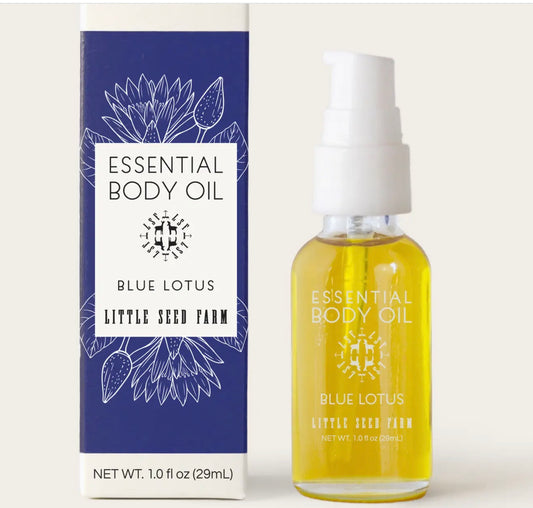 Mini Blue Lotus Essential Body Oil - 1oz