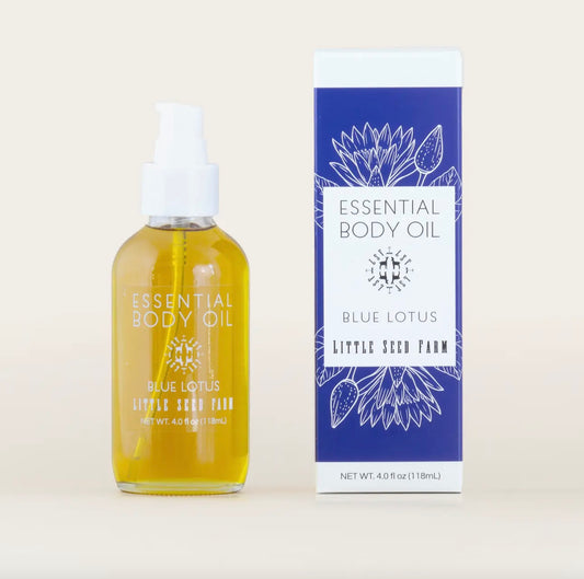 Blue Lotus Essential Body Oil - 4oz