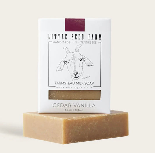 Cedar Vanilla Bar Soap - Warm and Woodsy