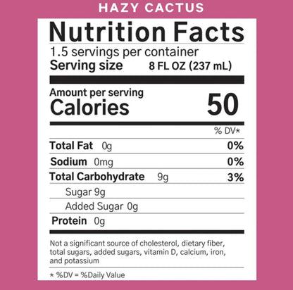 Hazy Cactus Kombucha