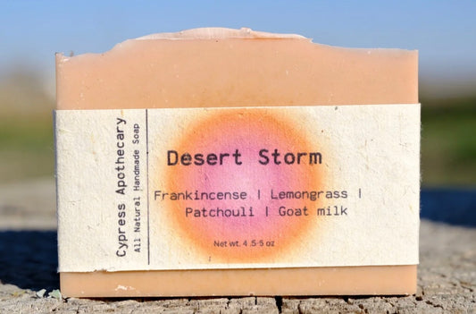 Cypress Apothecary Soap, Desert Storm