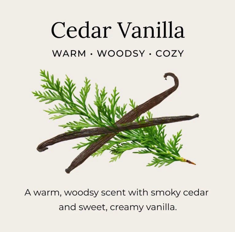Deodorant Cream, Cedar Vanilla