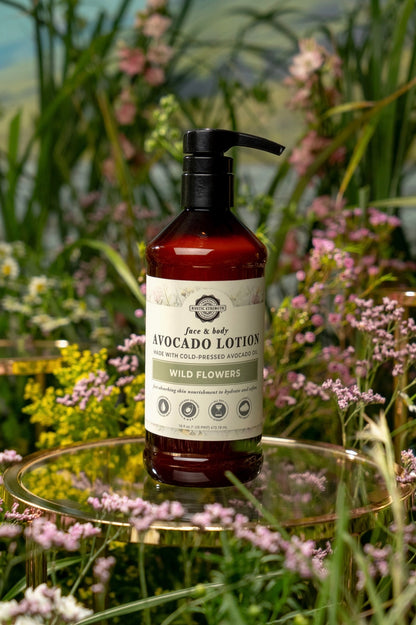 Avocado Lotion for Face & Body | Wild Flowers (599)