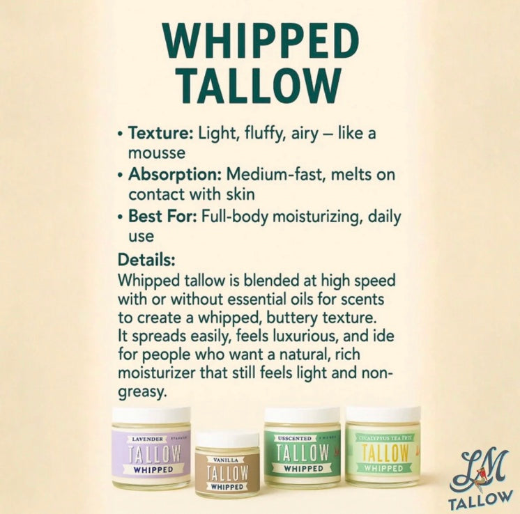 Lavender Whipped Tallow Moisturizer