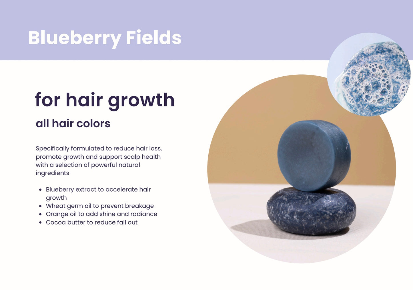 Blueberry Fields, Conditioner Bar