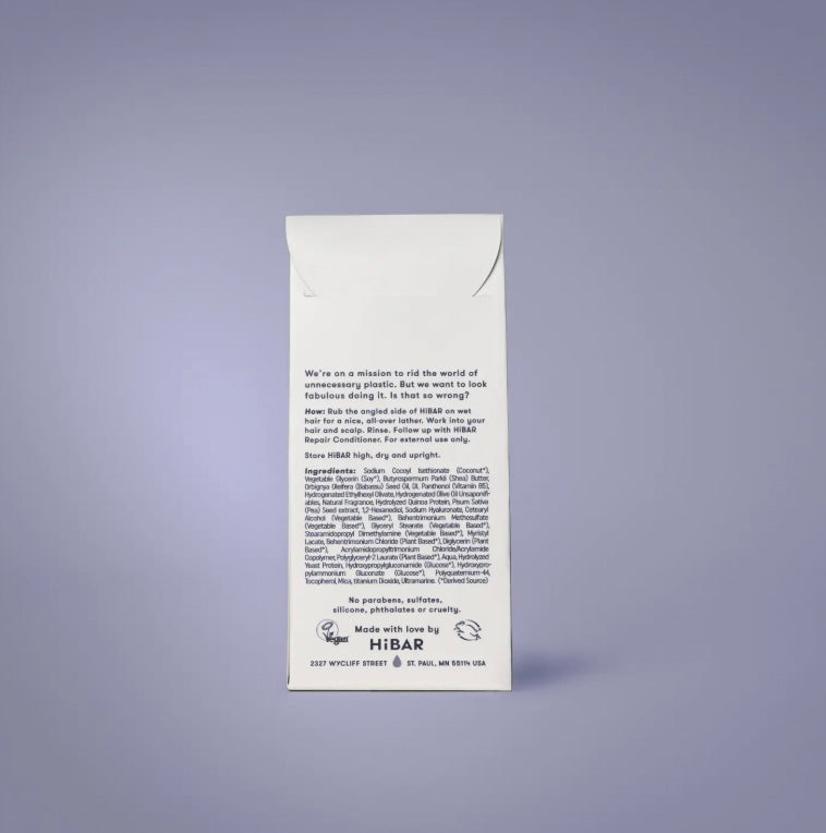 Shampoo, HiBar, Repair
