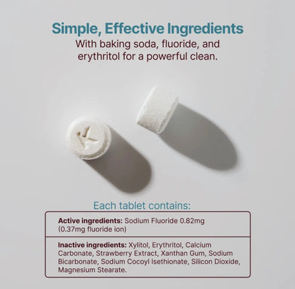 Fluoride Toothpaste Tablets | Mint | Refill