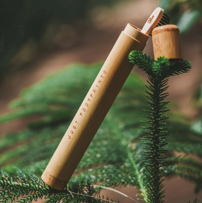 Bamboo Toothbrushes Travel Case
