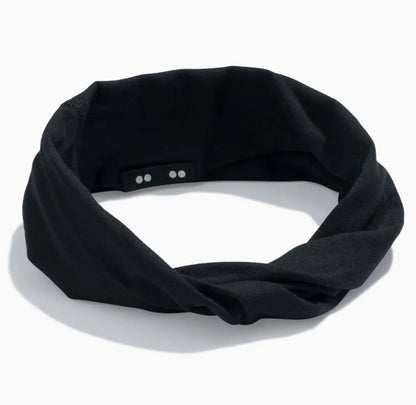 Headband, Organic Twist, Jet Black