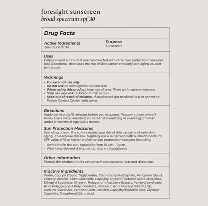 Foresight Sunscreen SPF 30