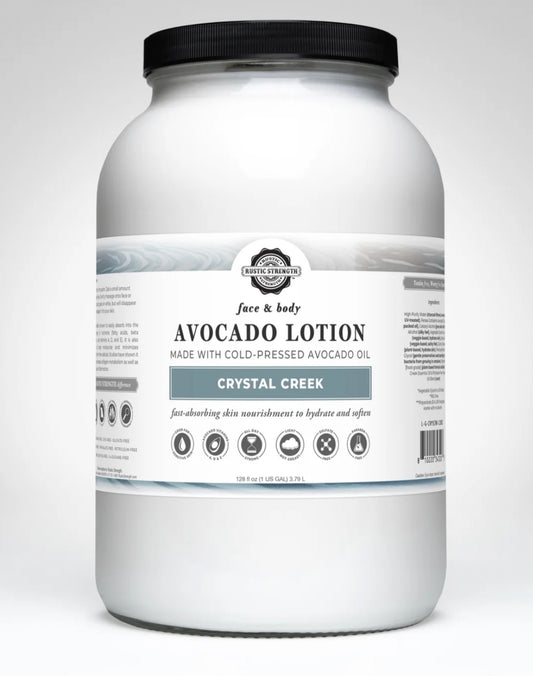 Avocado Lotion for Face & Body | Crystal Creek (603)